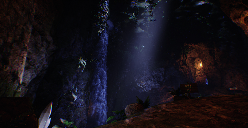 Illustration for article titled Ocarina of Time's Zora Cave Gets a Next-Gen Facelift